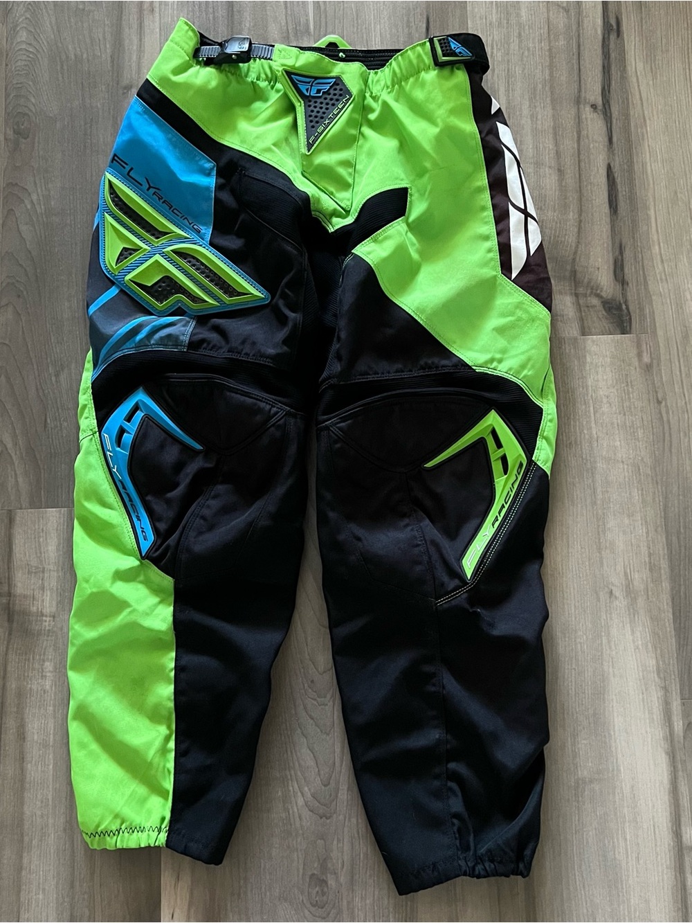 Fly Racing F-16 Motocross Pants Men’s Size 32 Green MX Off Road Dirt Bike